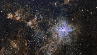 Clouds outer space stars nasa nebulae hubble tarantula wallpaper