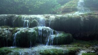 Falls waterfalls foggy