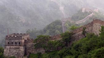 Landscapes great wall of china wallpaper