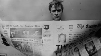 Men grayscale actors british newspapers michael caine wallpaper