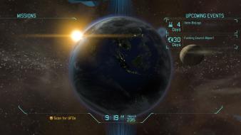 Science fiction gameplay xcom enemy unknow geoscape wallpaper
