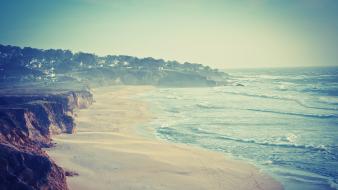 Seascapes half moon bay montara beach wallpaper