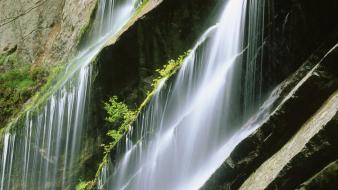 Water germany bavaria waterfalls land wallpaper
