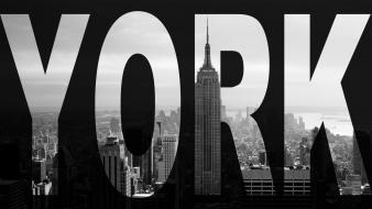 Black and white cityscapes new york city ny wallpaper