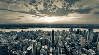 Black and white cityscapes usa new york city wallpaper