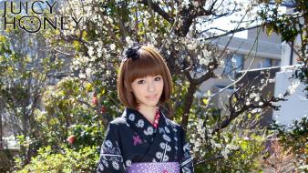 Kimono asians clothes aino kishi juicy honey wallpaper