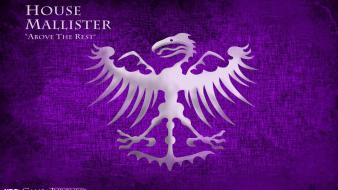 Of thrones logos tv series house mallister wallpaper