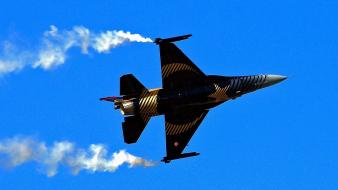 Falcon contrails turkish armed forces solo turk wallpaper