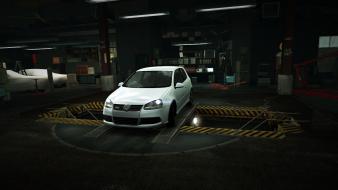 For speed volkswagen golf world garage nfs wallpaper