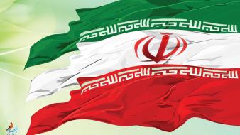 Iran flag wallpaper