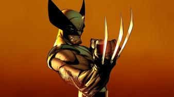 Minimalistic x-men wolverine claws wallpaper