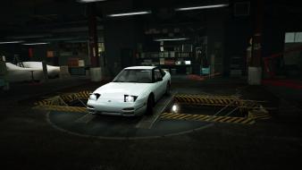 Speed nissan 240sx world s13 garage nfs wallpaper