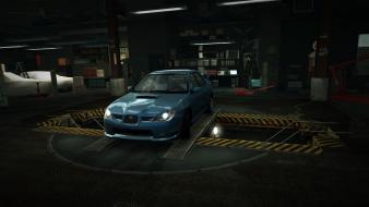 Subaru impreza world wrx sti garage nfs wallpaper