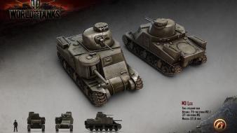 Tanks world of m3 lee renders wallpaper