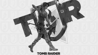 Video games tomb raider lara croft arrows wallpaper