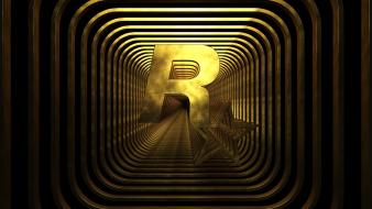 Gold rockstar games infinity logos wallpaper