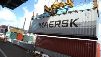 Maersk line cargo ship wallpaper