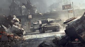 War tanks artwork tiger world of wallpaper
