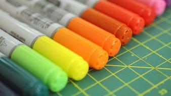 Close-up tool colors makro markers copic marker wallpaper