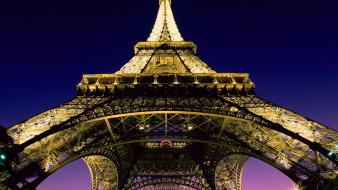 Eiffel tower paris france buildings cities wallpaper