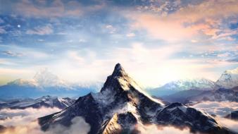 Mountains skies wallpaper