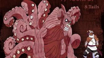 Naruto: shippuden hachibi jinchuuriki killer bee bijuu wallpaper