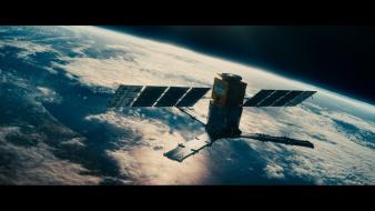 Outer space movies earth satellite screenshots wallpaper