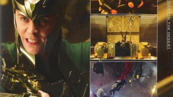 Thor loki chris hemsworth tom hiddleston (movie) wallpaper