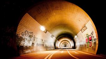 Tunnels wallpaper
