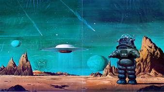 Artwork forbidden planet wallpaper