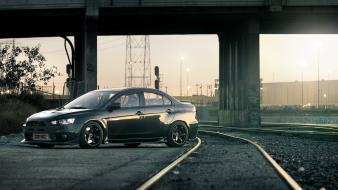 Cars mitsubishi evo wallpaper