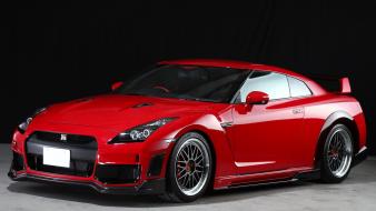 Cars nissan red gtr spec-v gt-r wallpaper