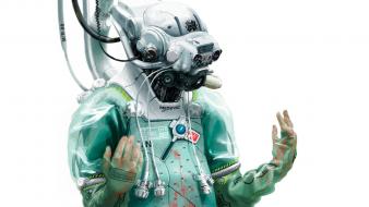Cyborgs doctors artwork wallpaper