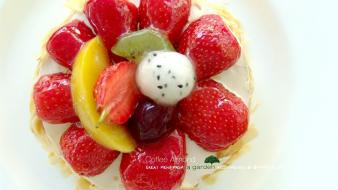 Fruits desserts kiwi wallpaper