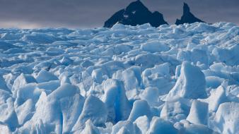 Ice landscapes nature