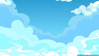 Is magic background blue skies sky ponies wallpaper