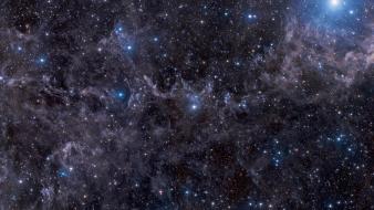 Outer space stars dust wallpaper