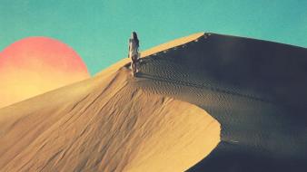 Sun sand walk desert wind tycho