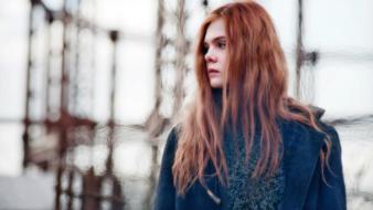 Actress redheads long hair celebrity elle fanning profile wallpaper
