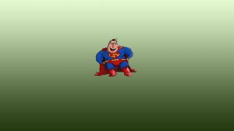 Cartoons superman fat wallpaper