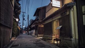 Japan cityscapes houses asia david panevin wallpaper