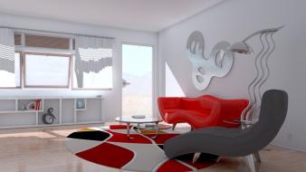 Room design living interior designs wallpaper