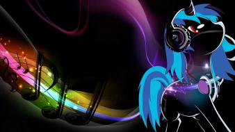 Scratch dj pon-3 pony: friendship is magic wallpaper