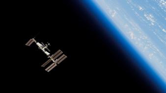 Station iss orbit planet earth space