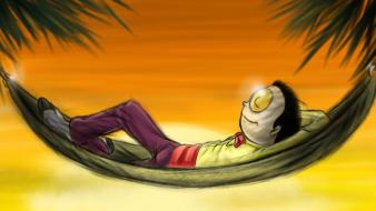 Superjail sleeping hammock the warden wallpaper