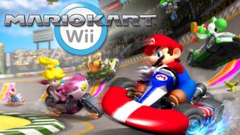 Video games mario nintendo wii luigi yoshi kart