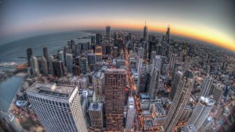 Cityscapes chicago buildings wallpaper