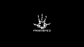 Video games black background frostbite wallpaper