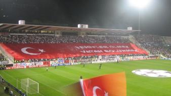 Besiktas karakartal carsi inönü stadı flag of wallpaper