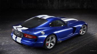 Cars dodge viper gts blue srt10 srt wallpaper
